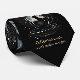 Cravate Café mystique