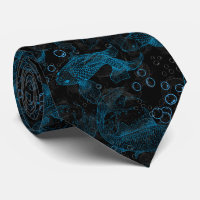 Calage Motif de poissons 01.blue.b