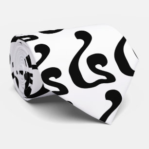 Cravate Cambodian Number 4 / Four / ៤ (Buen) Khmer Script