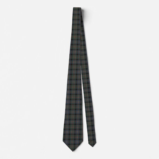 Cravate Cameron de Erracht Plaid écossais antique Tartan (Devant)