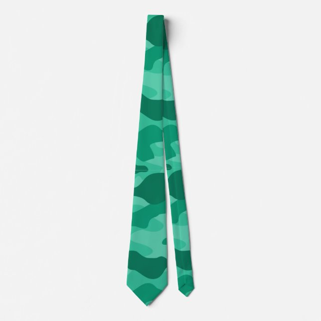 Cravate Camo Monocolor Mountain Meadow (Devant)