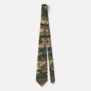 Cravate Camouflage