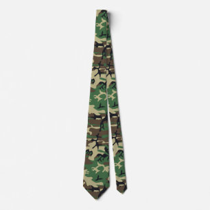 Cravate Camouflage militaire