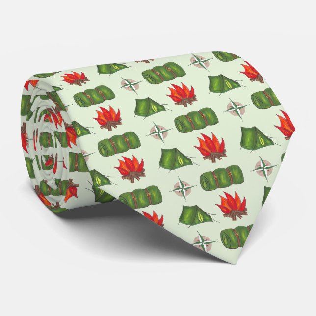 Cravate Camp Fire Sac de couchage Tente Compass Camping Na (Roulé)