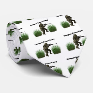 Cravate Campeurs allant camper