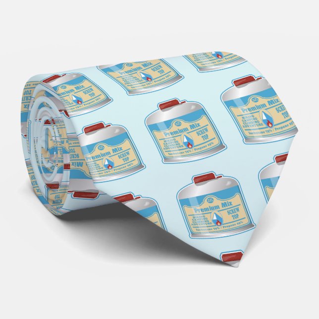 Cravate Canistier de combustible du poêle de camp propane  (Roulé)