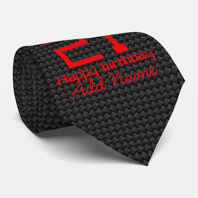 Cravate carbon fiber (Roulé)