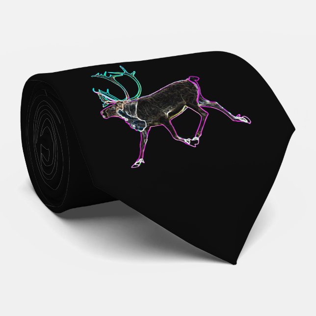 Cravate Caribou électrique (Roulé)