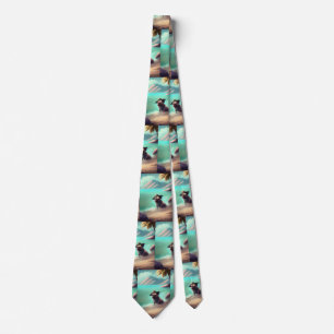 Cravate Carlin profitant de la peinture sur plage