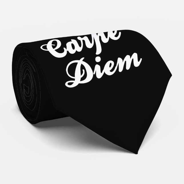 Cravate Carpe Diem (Roulé)