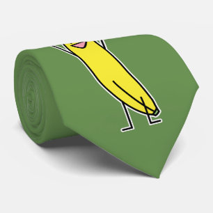 Cravate Casquette de Père Noël de banane célébrant et