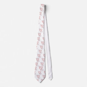 Cravate Catahoula Leopard Chien Coeur Appartient