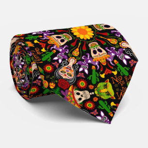 Cravate Celebrate the Day of the dead in Mexican style