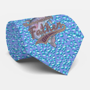 Cravate Champion du père de pêche