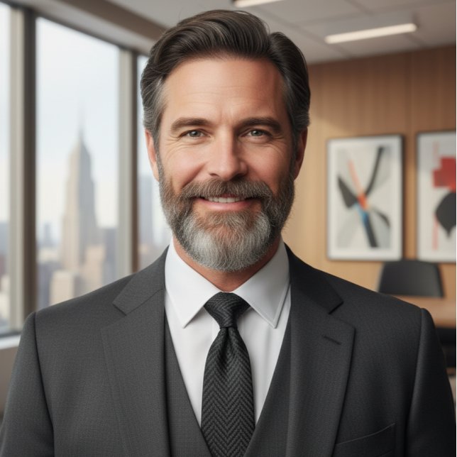 Cravate Charcoal Grey (Créateur téléchargé)