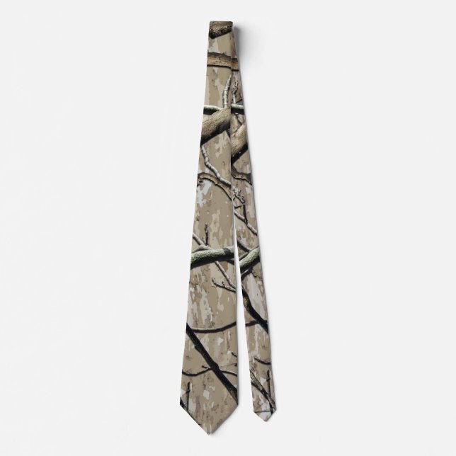 Cravate Chasse Camouflage Motif 5 (Devant)