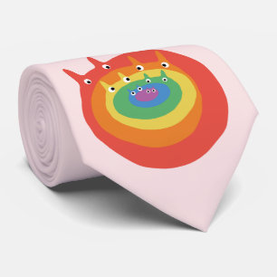 Cravate Chats Rainbow