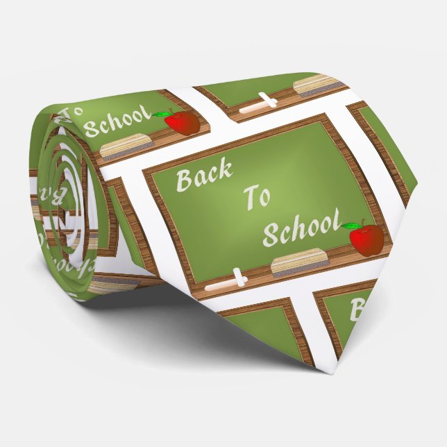 Cravate Chef d'établissement de maître d'école de nouveau (Roulé)