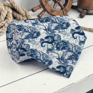 Cravate Chemise à col personnalisée Toile Nautique