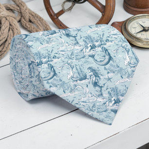 Cravate Chemise de toile nautique personnalisée