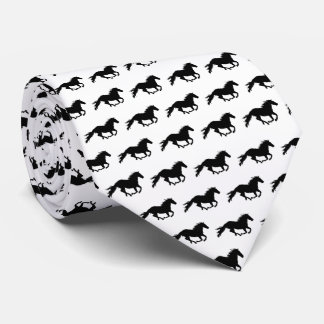 Cravate Cheval de Black Galloping | Blanc
