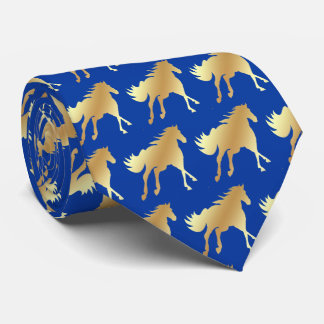Cravate Cheval Mustang Équipe Mascotte Football Necktie