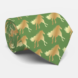 Cravate Cheval Mustang Équipe Mascotte Football Necktie