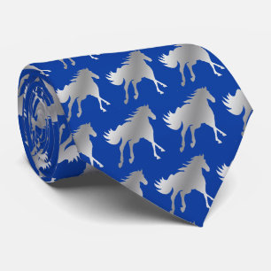 Cravate Cheval Mustang Équipe Mascotte Football Necktie
