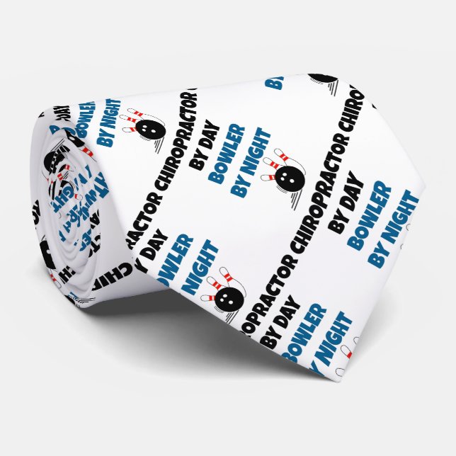 Cravate Chiropractor Bowler (Roulé)