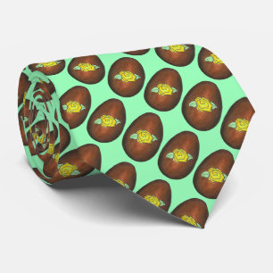 Cravate Chocolate Buttercream Easter Egg Candy Rose Tie