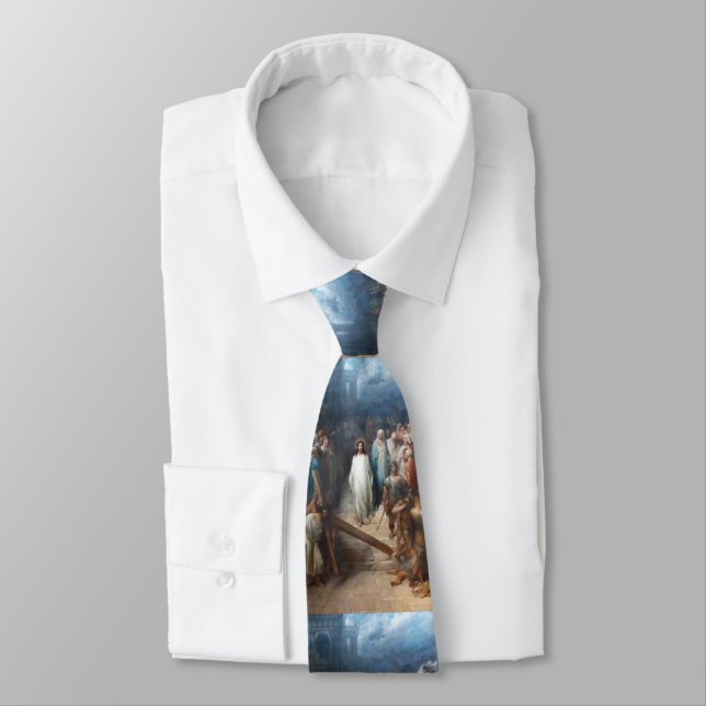 Cravate Christ quitter Praetorium (Attaché)