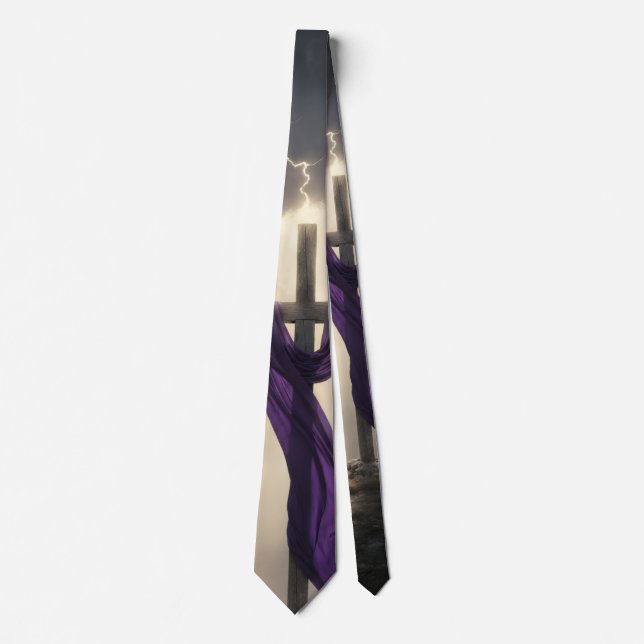 Cravate Christian Cross - Ressurection Necktie (Devant)