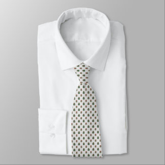 Cravate Christmas Gifts - Green, Red Men's Custom Necktie