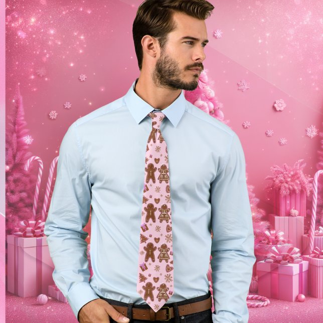 Cravate Christmas Gingerpain homme gingpain femme arbre (Créateur téléchargé)