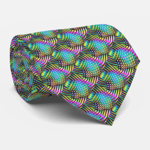 Cravate Chromatic Wave Art 1A