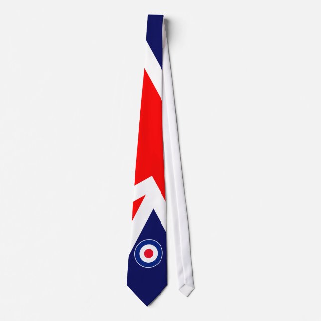 Cravate Cible de mod sur le drapeau BRITANNIQUE (Devant)