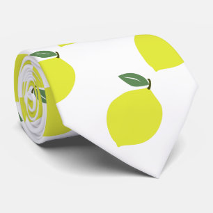 Cravate Citrus Fruit Lemon Pattern  Neck Tie