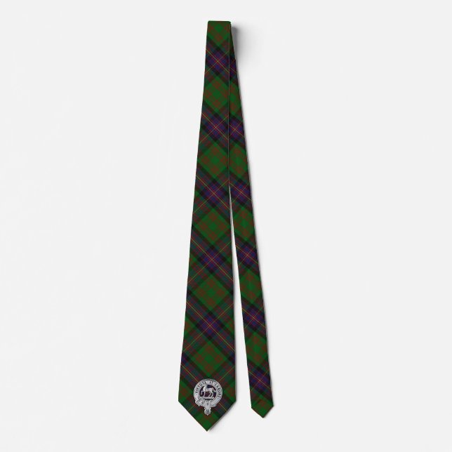 Cravate Clan Cochrane Crest & Tartan (Devant)