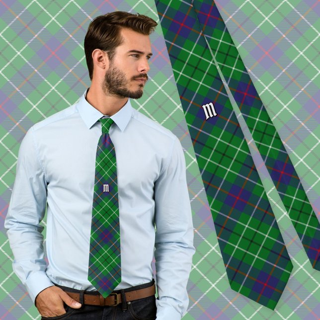 Cravate Clan Duncan Tartan (Créateur téléchargé)