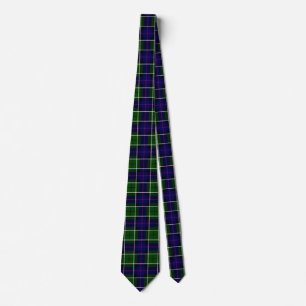 Cravate Clan écossais Leslie Tartan Plaid