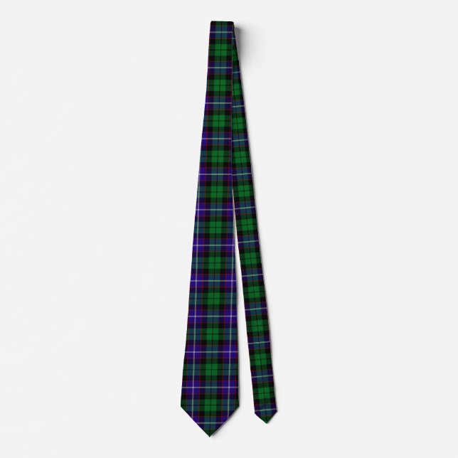 Cravate Clan écossais Mitchell Tartan Plaid (Devant)
