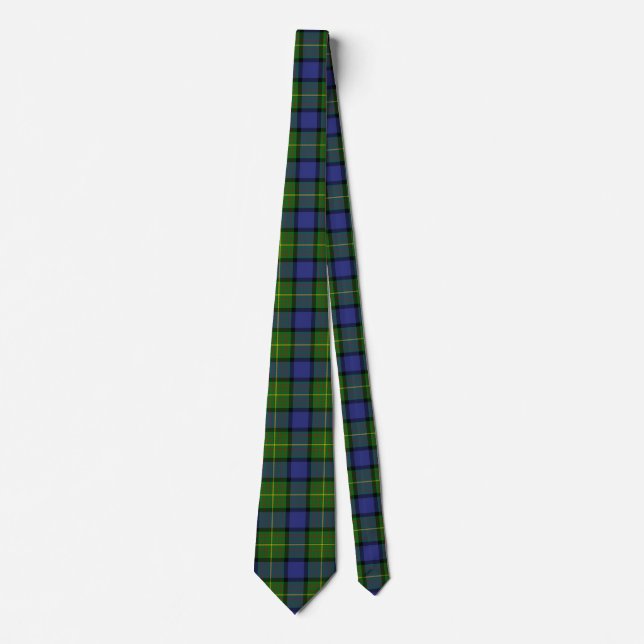 Cravate Clan écossais Muir Tartan Plaid (Devant)