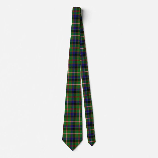 Cravate Clan écossais Reid Tartan Plaid (Devant)