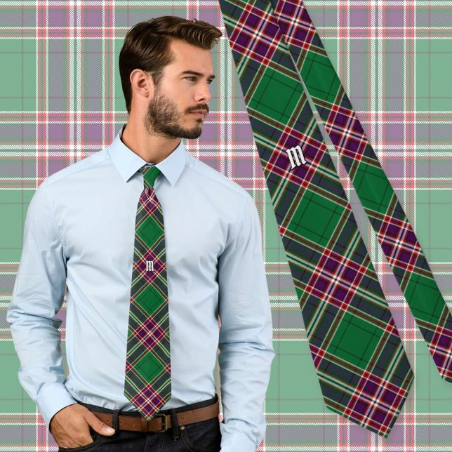 Cravate Clan MacFarlane Chasse moderne Tartan (Créateur téléchargé)