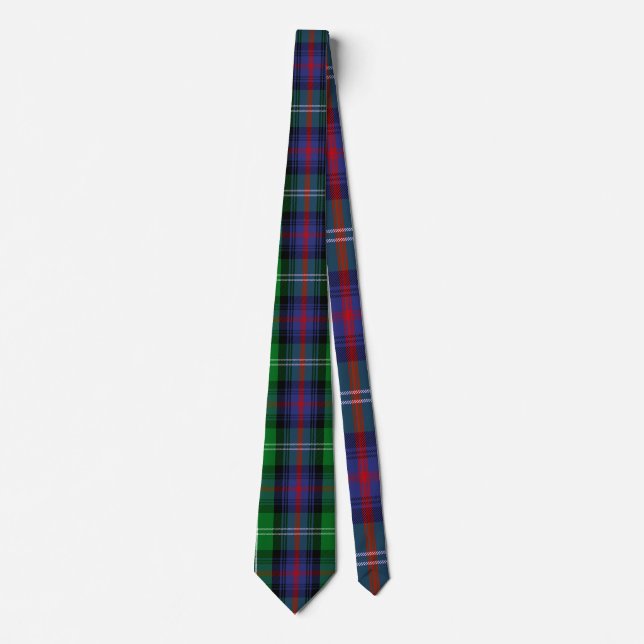 Cravate Clan Sutherland Tartan (Devant)