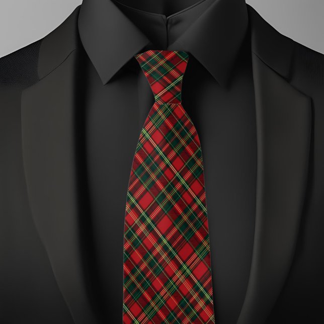 Cravate Classic Holiday Plaid (Créateur téléchargé)