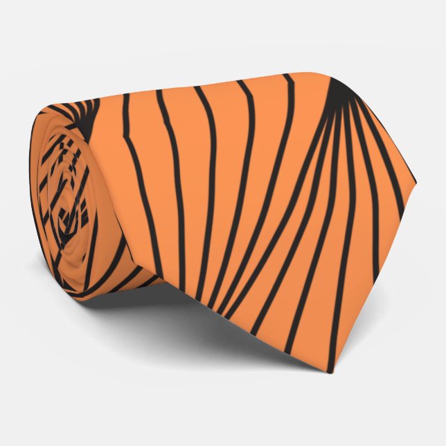 Cravate Classique coloré Abstrait (Roulé)