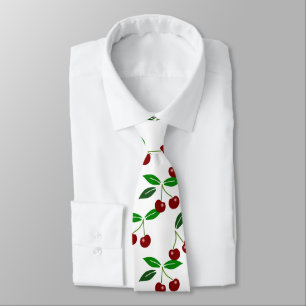 Cravate classique pour cerisier et feuilles person
