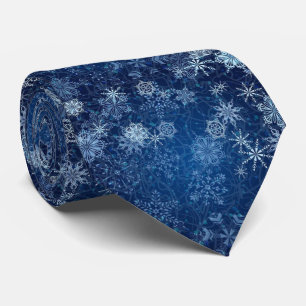 Cravate Classy Blue Christmas Tie!