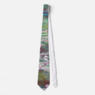 Cravate Claude Monet La passerelle japonaise